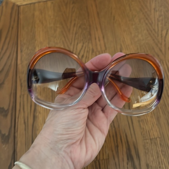 Balenciaga Accessories - Vintage 70s Balenciaga oversized sunglasses